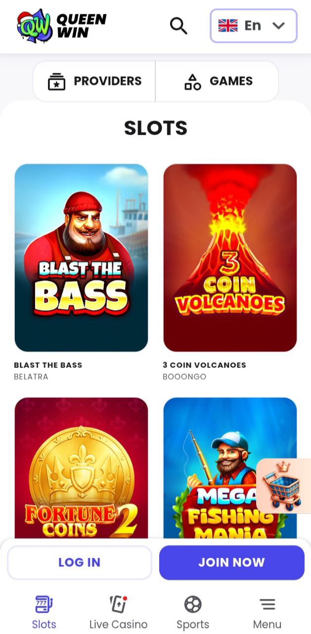 QueenWin mobile games